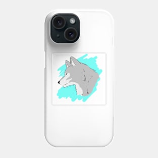 Gray Headshot Phone Case