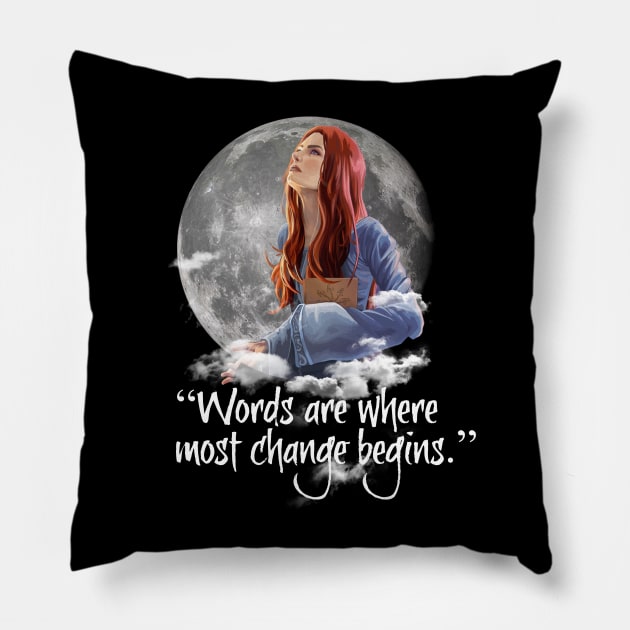 Shallan stormlight quote Pillow by CAUTODIPELO