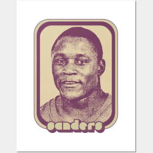 : Oklahoma State Barry Sanders Portrait Sports Print Art