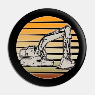 excavator operator Pin