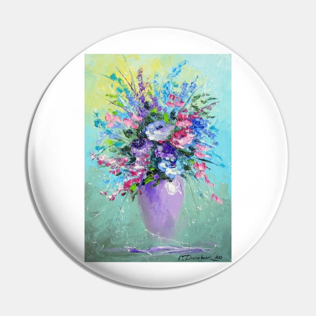 Bouquet of summer flowers Pin by OLHADARCHUKART