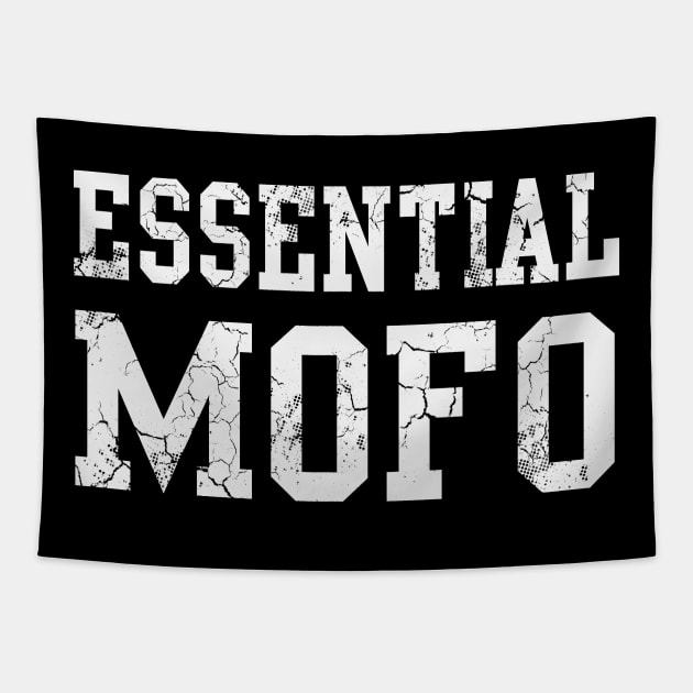 Essential Worker MOFO Covid 19 Tapestry by E