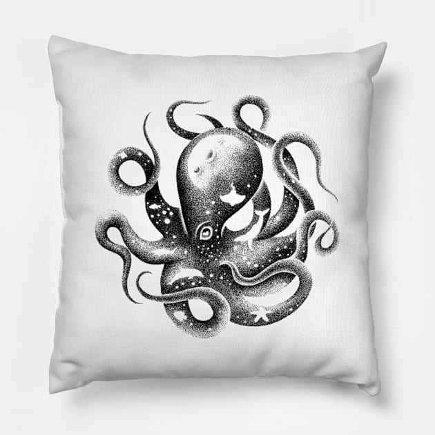 OCTOPUS Pillow by thiagobianchini