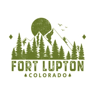 Fort Lupton Colorado Mountain Souvenir T-Shirt