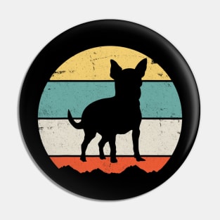 Chihuahua Retro Vintage Pin