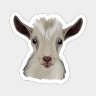 Cute Goat Drawing Magnet