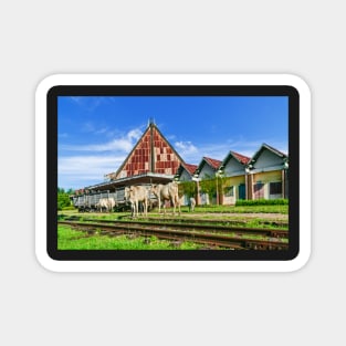 Kampot Railway Station, Cambodia Magnet