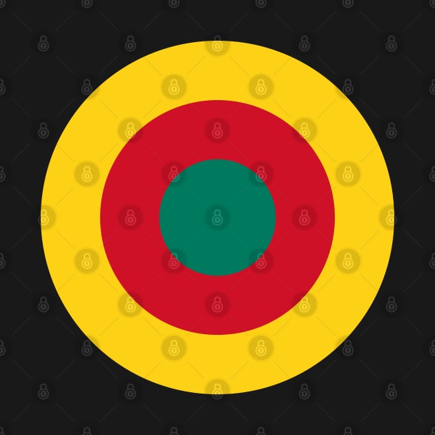 Cameroon Air Force Roundel by Lyvershop