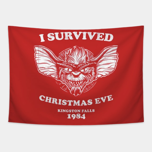 Christmas Eve Survivor Fan Art Tapestry by TerBurch