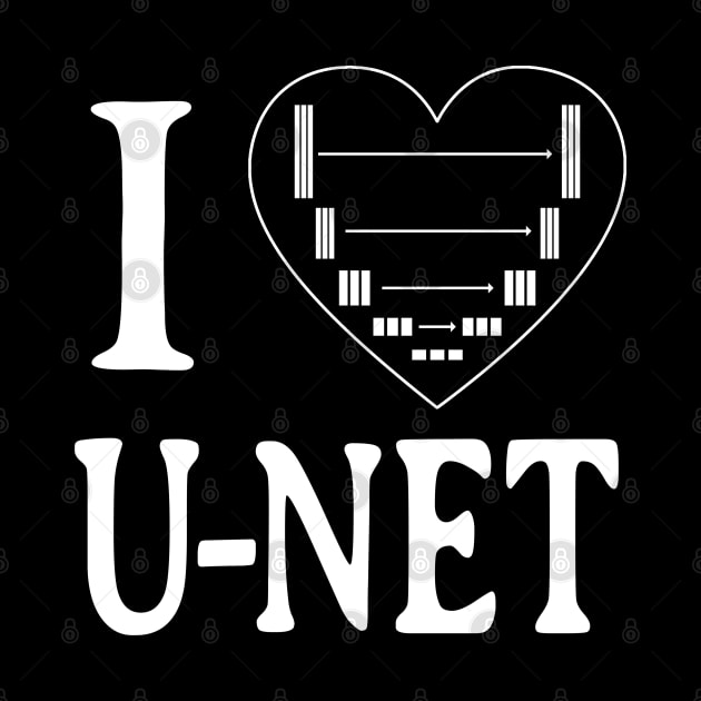 I LOVE U-NET, Deep Learning, AI, Neural Network by Decamega