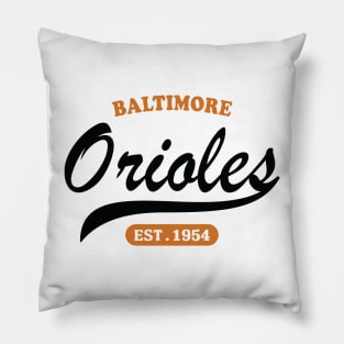 Baltimore Orioles Classic Style Pillow