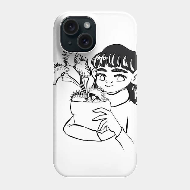 venus fly trap Phone Case by Okidokegirl08