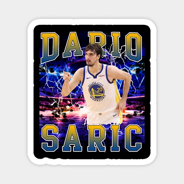 Dario Saric Magnet by Gojes Art