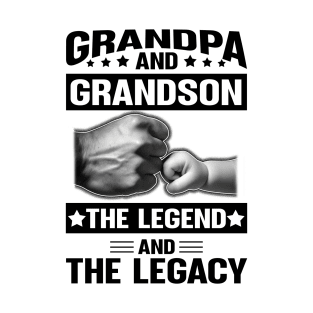 Grandpa And Grandson Matching T-Shirt