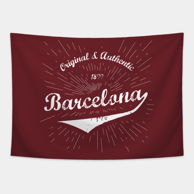 Original Barcelona, Spain Shirt Tapestry by Teevolution