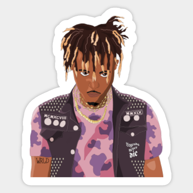 Juice WRLD Art - Juice Wrld - Sticker