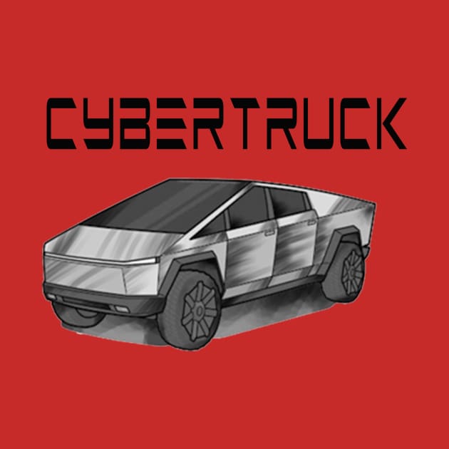 CYBERTRUCK T-SHIRT by APOCALYPTIK