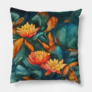 Lotus lake Pillow