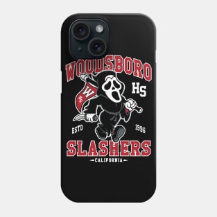 Woodsboro High School Mascot - Vintage Distressed Horror College Mascot Phone Case