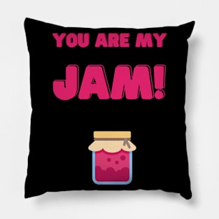 You are my jam funny  cute food pun valentines Pillow