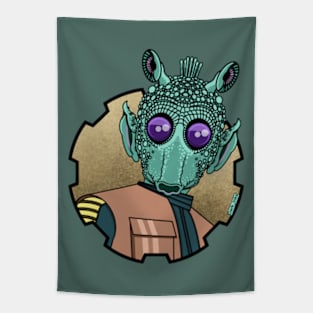 Greedo Bounty Hunter art Tapestry