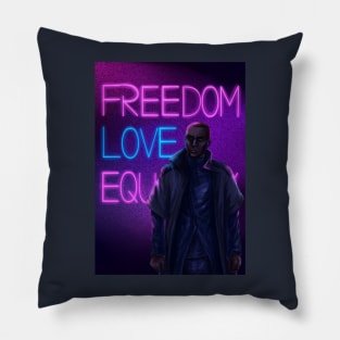 Freedom, Love, Equality - Detroit: Become Human Pillow