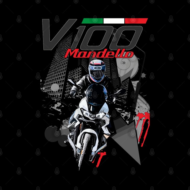 V100 Mandello by EvolutionMotoarte