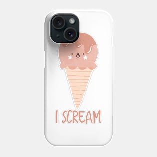 I Scream Phone Case