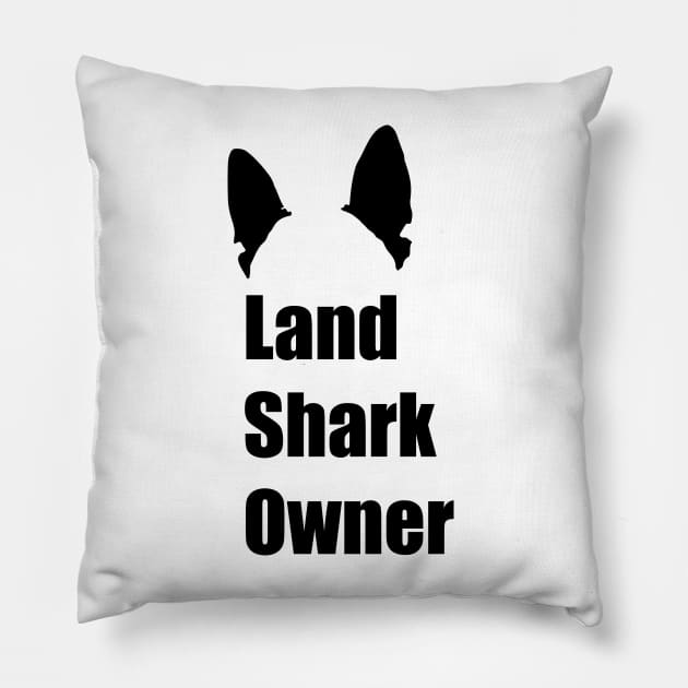 Land shark Pillow by EvilDD