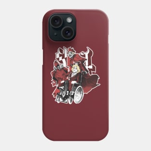 Funny Ghost Dark Red Phone Case