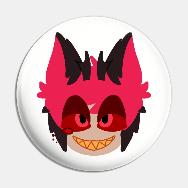 Alastor Pin by WillowTheCat-