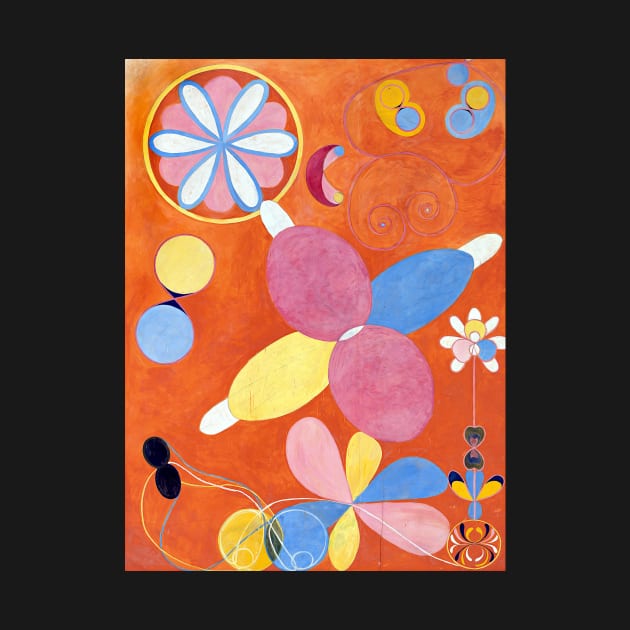 High Resolution Hilma af Klint Group Iv No 4 Youth 1907 by tiokvadrat