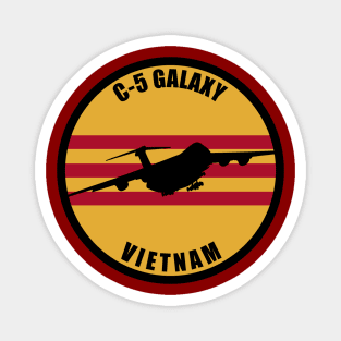 C-5 Galaxy Vietnam Patch Magnet