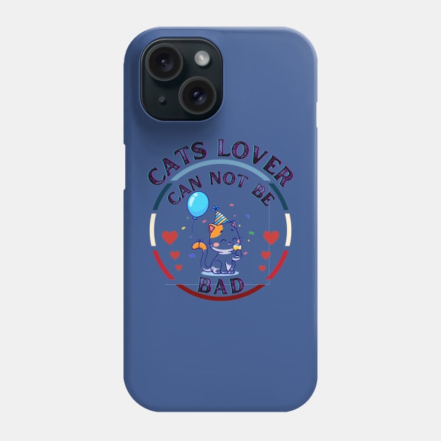 Cats Lover Can Not Be Bad Phone Case by Mr.Dom store