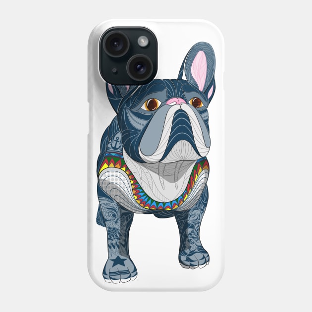 Bulldog Frances Phone Case by ladinoariel