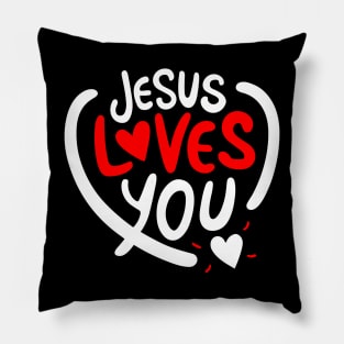 Jesus Loves You Pillow