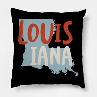 State of Louisiana Pillow