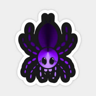 Colorful Cartoon Tarantula (Purple) Magnet