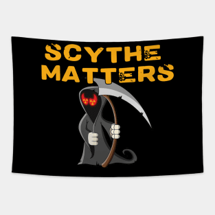 Scythe Matters Halloween Grim Reaper Tapestry