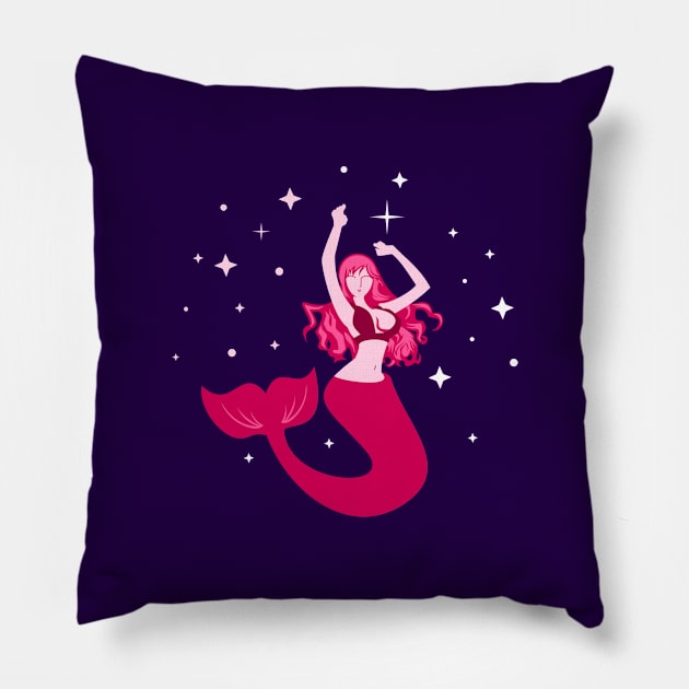 Amazing Mermaid Pillow by Jump.Design