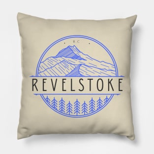 revelstoke sticker Pillow