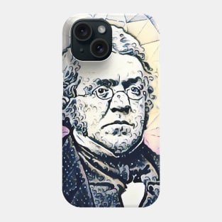 William Makepeace Thackeray Portrait | William Makepeace Thackeray 14 Phone Case