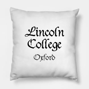 Oxford Lincoln College Medieval University Pillow