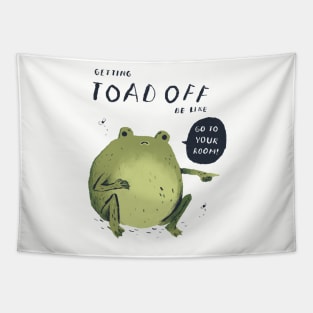 getting toad off! toad shirt Tapestry