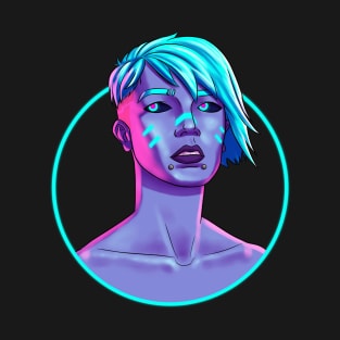 Neon Girl T-Shirt