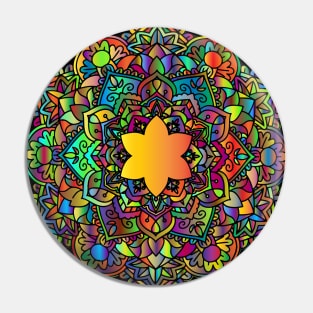 mandala-design, mandala-art, geometric, abstract, mandala and spirituality, colorful, rainbow, mandala pattern, mandala flower patterns, Flower Mandala ,Spirituality Pin