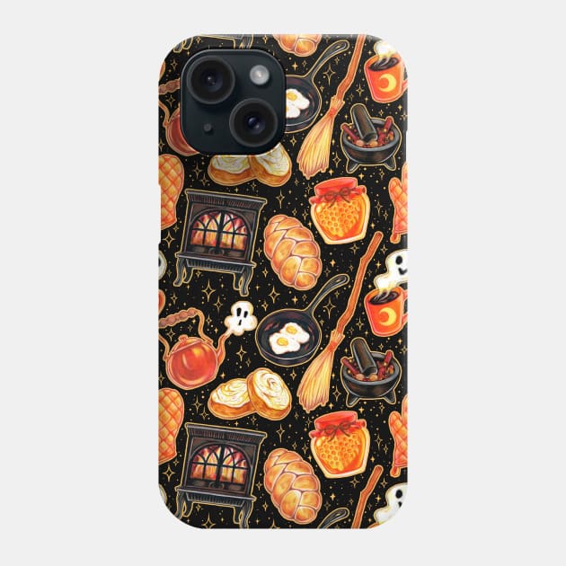 Kitchen Witch Supplies Phone Case by Spookish Delight