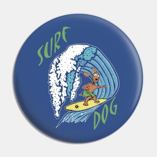 Surf Dog-summer Pin