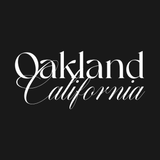 Oakland California word design T-Shirt