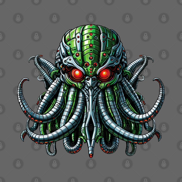 Biomech Cthulhu Overlord S01 D18 by Houerd